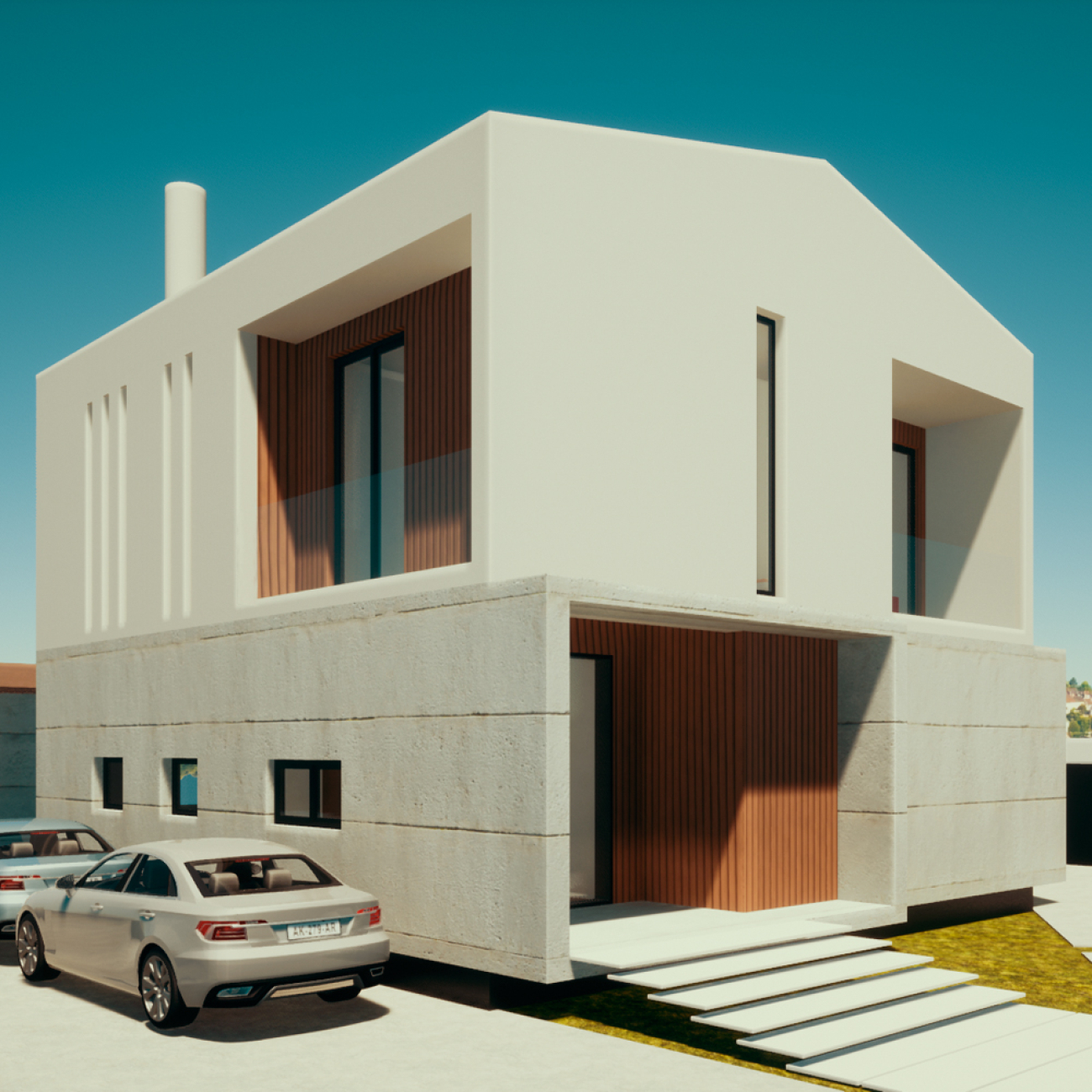 Construção - Moradia e Armazém Carvalho